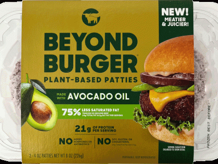 Beyond Meat - Beyond Burger Plant-Based Patties 2 pk, 8oz on Sale