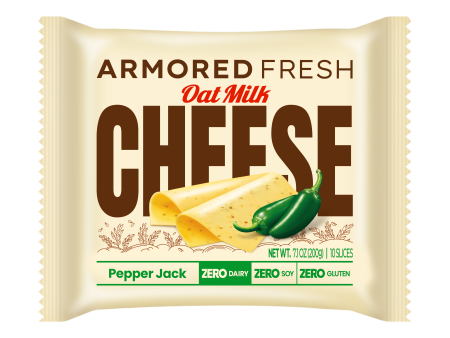 Armored Fresh - Oatmilk Pepper Jack Slices, 7.1oz Cheap