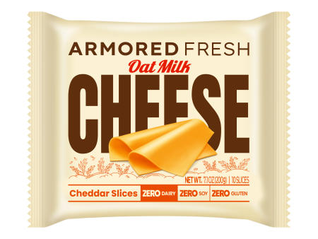 Armored Fresh - Oat Milk Cheddar Slices, 7.1oz For Sale