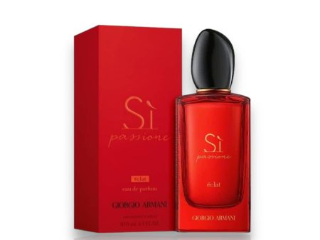 GIORGIO ARMANI SI PASSIONE ECLAT EAU DE PARFUM 100ML For Sale