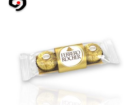 Ferrero Rocher Crisp Hazelnut And Milk Chocolate Covered 37.5g Fashion