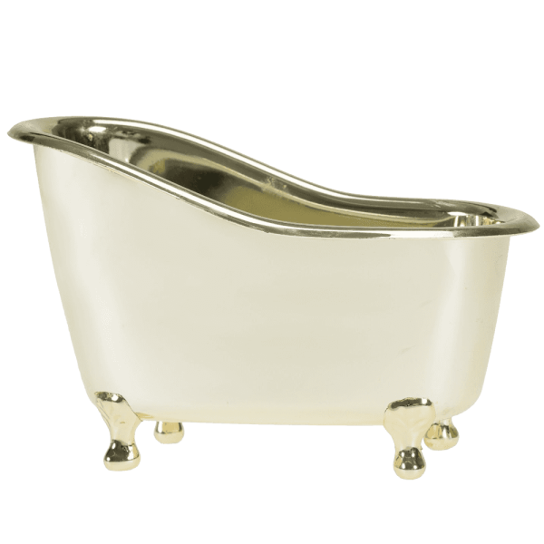 White Rose Jasmine Gold Tub Spa Bath Gift Set For Discount