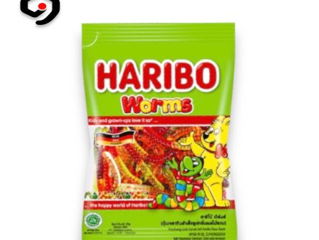 Haribo Worms 80g Supply