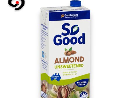 So Good Almond Milk Unsweetened 1L on Sale