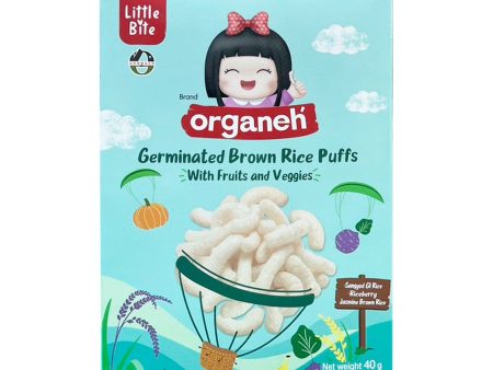 Little Bite Organeh Germinate Brown Rice Puff With Fruits And Veggies 40g Cheap