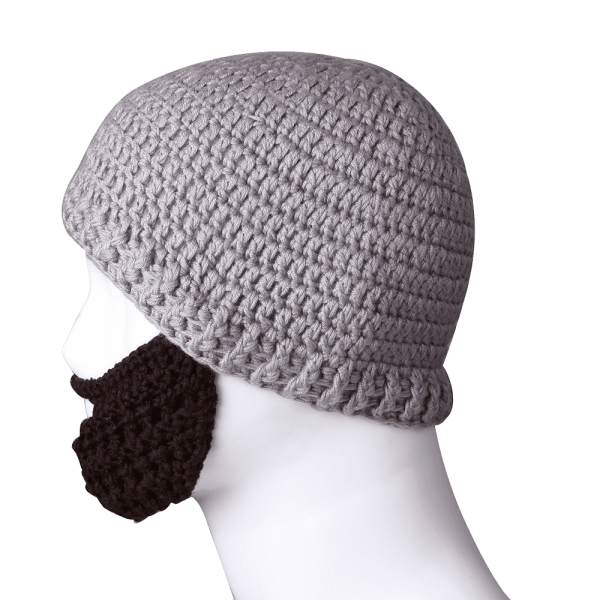 Free Fisher Unisex Knit Beanie Stubble Beard on Sale