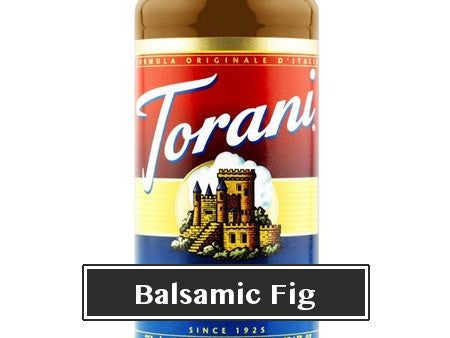 Torani Balsamic Fig Syrup 750 mL Hot on Sale