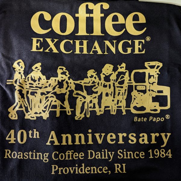 Coffee Exchange 40th Anniversary T-Shirt Hot on Sale