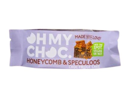 Oh My Choc Honeycomb & Speculoos Tiffin Bar 50g For Discount