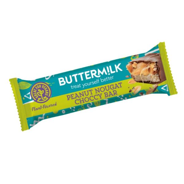 Butterm!lk Peanut Nougat Bar 50g Sale