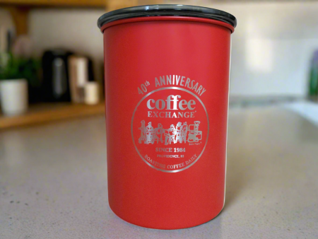 Airscape Coffee Canister - Airtight Coffee Storage w  COFX Logo Hot on Sale