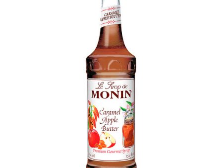 Monin Caramel Apple Butter Syrup 750 mL Hot on Sale