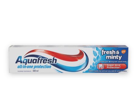 Aquafresh Triple Protection Fresh & Minty 100g For Discount