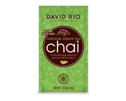 David Rio Green Tortoise Chai 12 Pack For Cheap