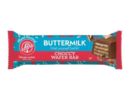 Butterm!lk Choccy Wafer Bar 38g Fashion