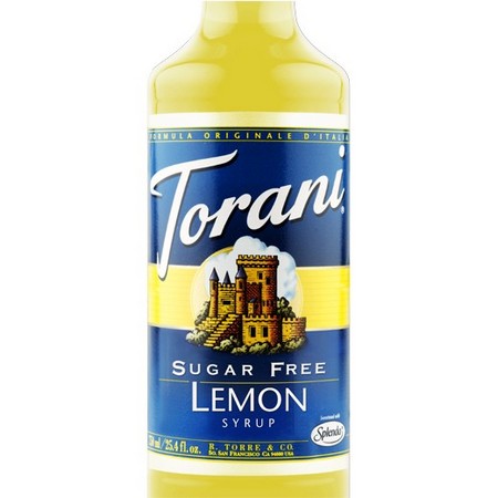 Torani Sugar Free Lemon Syrup 750 mL Cheap