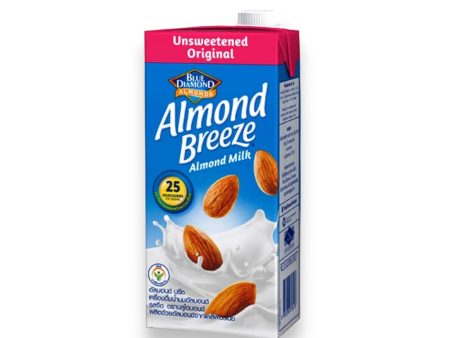 Blue Diamond Almond Breeze Unsweetened Original 946ml Online Hot Sale