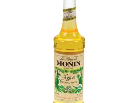 Monin Organic Agave Syrup 750 mL Supply