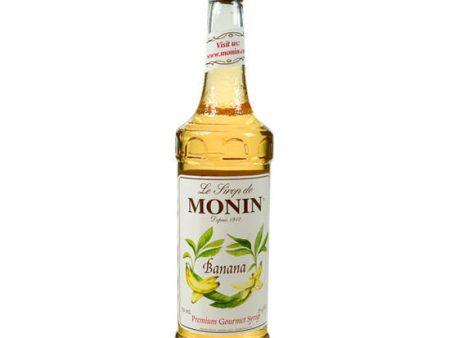 Monin Banana Syrup 750 mL Discount