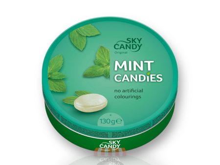 Sky Candy Mint Candies 130g Hot on Sale