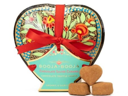 Booja Booja Salted Caramel Hearts in Hand-Painted Gift Box Online Sale