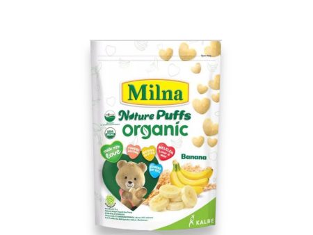 Milna Nature Puffs Organic Cheese 12M+ 15g Sale