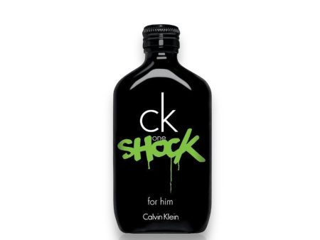 CALVIN KLEIN CK ONE SHOCK FOR HIM EAU DE TOILETTE 200ML Hot on Sale