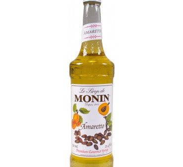 Monin Amaretto Syrup 750 mL For Sale