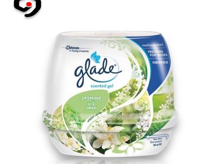 Glade Scented Gel Jasmine Air Freshener 180g Fashion