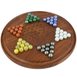 Game Chinese Checkers with Marbles Handcrafted Wooden Toys from India For Discount