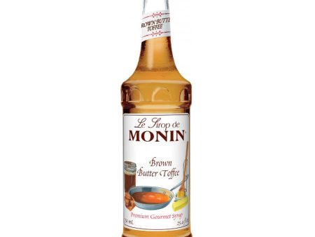 Monin Brown Butter Toffee Syrup 750 mL Online now