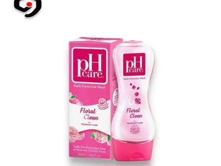 Ph Care Daily Feminine Wash Floral Clean 50ml Hot on Sale