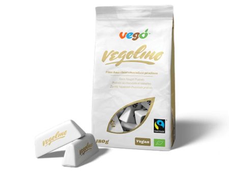 Vegolino Fine Hazelnut Chocolate Pralines Share Bag 180g Hot on Sale