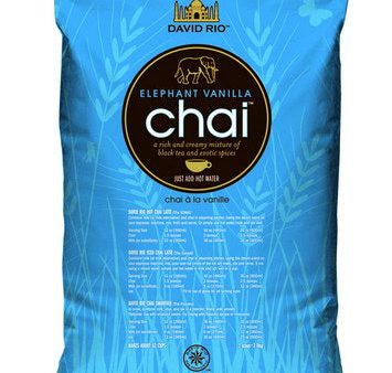 David Rio Elephant Vanilla Chai 4lb on Sale