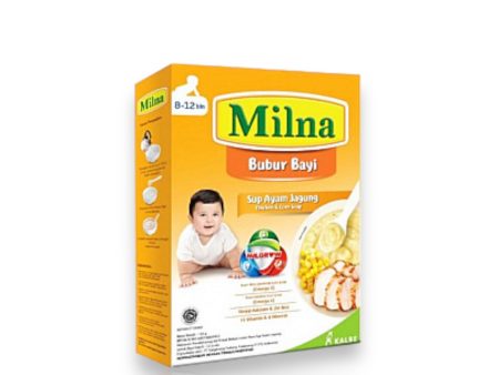 Milna Baby Cereal Chicken & Corn Soup 6m+ 120g Fashion