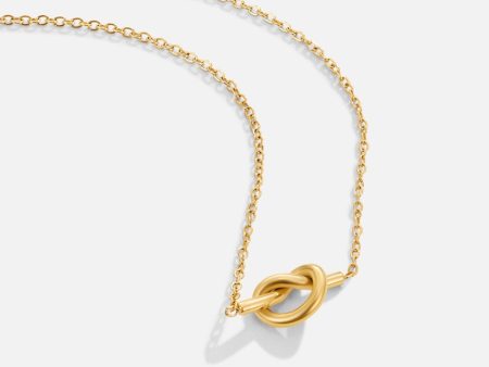 Adela Knot Necklace For Cheap