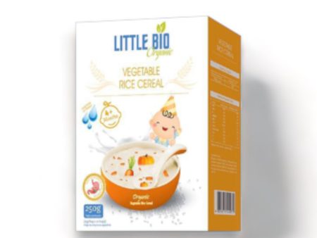 Little Bio Organic Vegetables Rice Cereals 250g Online