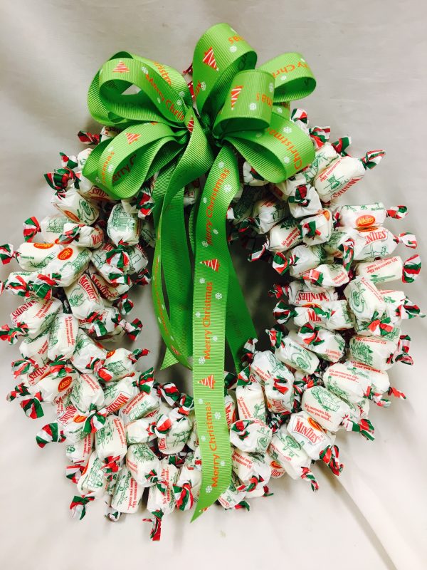 Lolly Wreath For Cheap