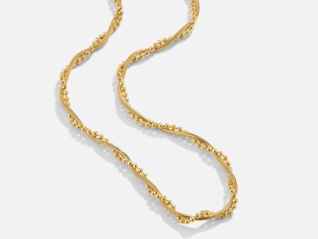 Amaya Twisted Gold Necklace Discount