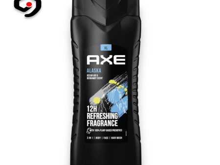 Axe Alaska Ocean Air & Bergamot Scent 3in1 Body Wash 400ml Online