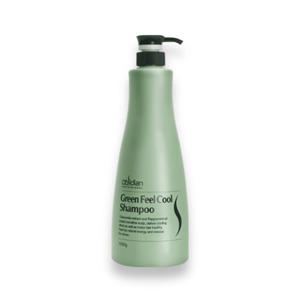 Obsidian Green Feel Cool Shampoo 1000ml on Sale