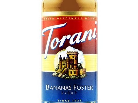 Torani Bananas Foster Syrup 750 mL Hot on Sale