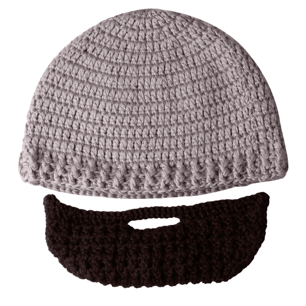 Free Fisher Unisex Knit Beanie Stubble Beard on Sale