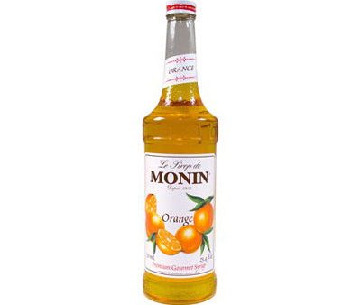 Monin Candied Orange Syrup 750 mL For Sale