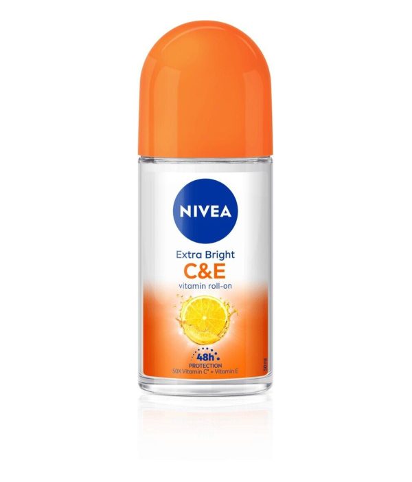 Nivea Extra White C & E Roll On 50ml For Sale