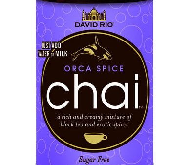 David Rio Sugar Free Orca Spice Chai 12oz For Cheap