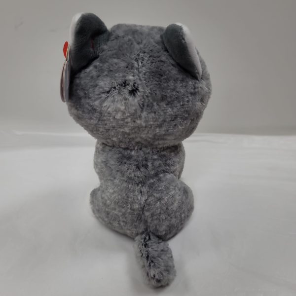 FERGUS GRAY CAT BEANIE BOO-5814 on Sale